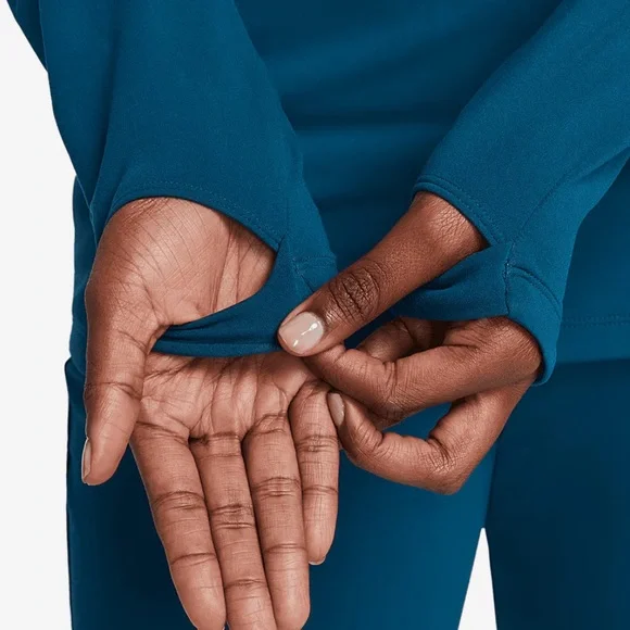 Nike Blue Dri-FIT Academy Hoodie - Picture 6 of 6